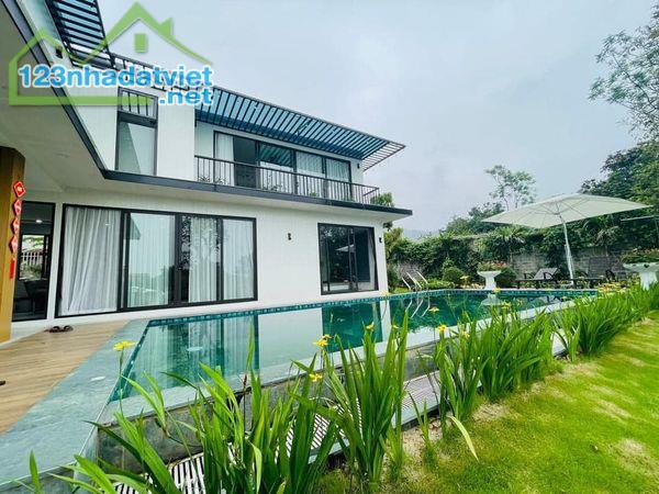 VILLA nghỉ dưỡng 5200m2 Hồ Ban Tiện, Sóc Sơn bán rẻ chỉ nhỉnh 4tr/m2 view núi-hồ mát mẻ - 1