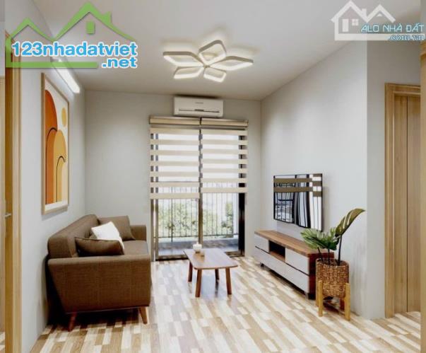 Chỉ cần 1 tỷ sở hữu chung cư 54,1m² - 2 phòng ngủ - full nội thất - view thành phố. - 2