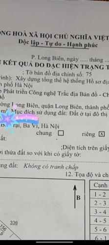 Chỉ 13.5 triệu/m2 đất siêu đẹp khu Thạch Cầu, mặt tiền 8.6m, ngõ 4m thông thoáng. Diện - 3