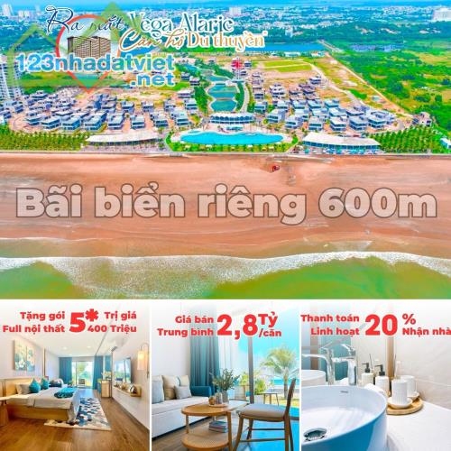 Bán căn hộ nghĩ dưỡng The Maris Vũng Tàu, TT 5% ký HĐMB cùng ck hấp dẫn Lh 0938677909