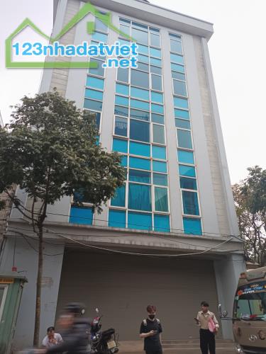 Bán nhà mặt Hồ Ba Mẫu, Đống Đa. 129 m2 x 7 Tầng x Mt 7,2 m. Ô Tô Kinh Doanh VP Cho Thuê.