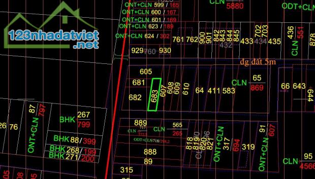 ĐẤT CHÍNH CHỦ - GIÁ TỐT - Cần Bán Nhanh Lô Đất Đẹp Tại P. Hắc Dịch, TX Phú Mỹ - 2