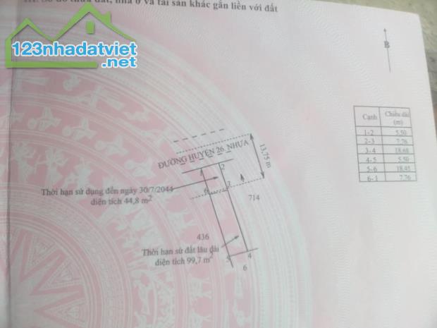 CHÍNH CHỦ CẦN BÁN GẤP 2 LÔ ĐẤT FULL THỔ CƯ HUYỆN TIỂU CẦN - TỈNH TRÀ VINH - 1