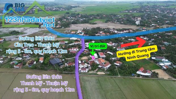 Chính chủ cần bán gấp lô đất 2 mặt tiền tại Ninh hoà Khánh Hoà giá đầu tư