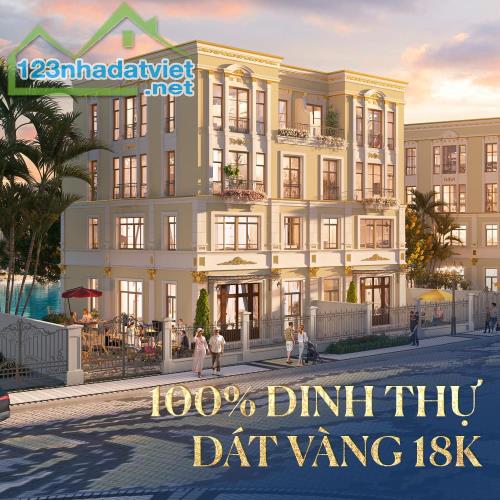 Biệt thự đơn lập phân khu Hoàng Gia hướng ĐN diện tích 339m2 được dát vàng 18k - 1