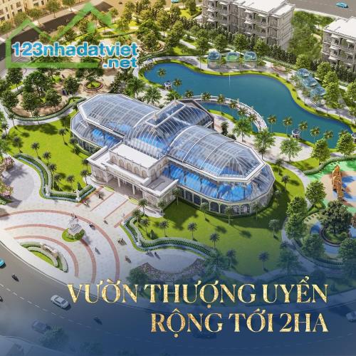 Biệt thự đơn lập phân khu Hoàng Gia hướng ĐN diện tích 339m2 được dát vàng 18k - 4