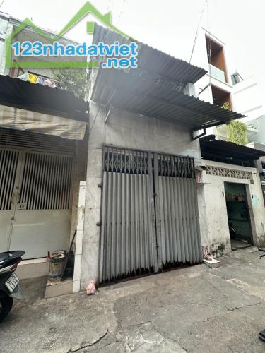 Nhà 50.6m2 hẻm thông đường Bình Đông P13Q8