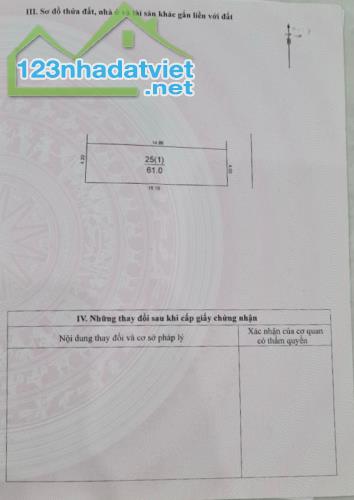 Bán đất phân lô siêu phẩm đẹp long lanh tại Vân Nội- Đông Anh 61m2 nhỉnh 3 tỷ