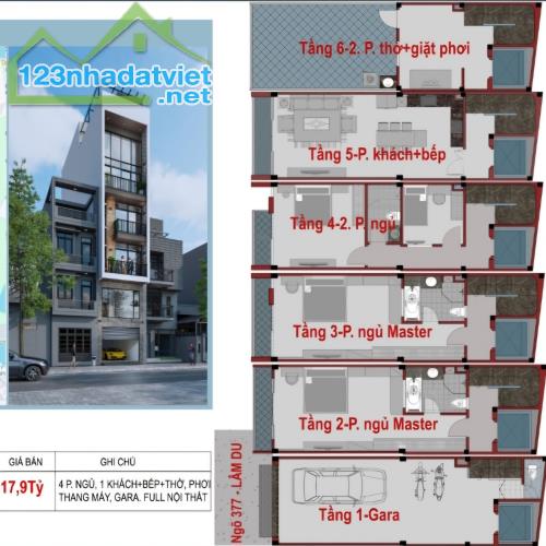 Bán nhà víp Lâm Du - Hồng Tiến. View sân bay triệu đô, 60m x 6T- 17,9 tỷ.  Lh 0965858116 - 2