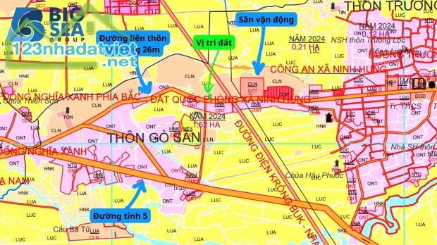 Cần bán lô đất 904m2 - xã Ninh Hưng - thị xã Ninh Hòa giá đầu tư - 3