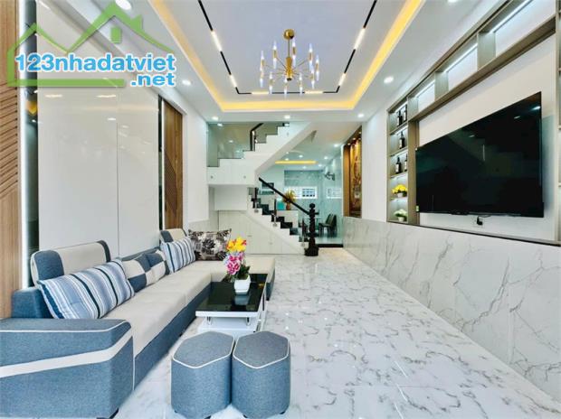 Nhà mới 4 Tầng, Đường 10m, Ngay DreamHome, Phạm Văn Chiêu, Gò Vấp. - 1