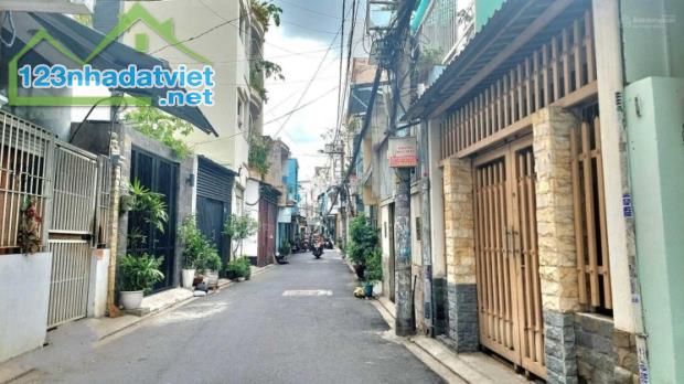 NHÀ QUẬN 10 GẦN HỒ KỲ HÒA, 2 MẶT HẺM TRƯỚC-SAU XE HƠI THÔNG, 70M2 (5*14M) 2 LẦU, 10 TỶ HƠN - 1