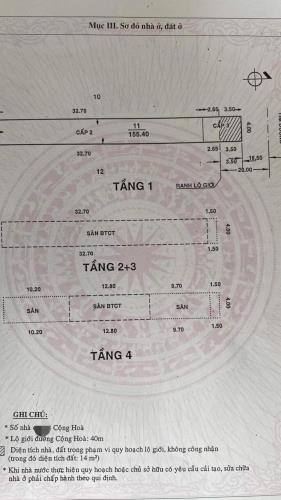 BÁN NHÀ MẶT TIỀN KINH DOANH ĐƯỜNG CỘNG HÒA P13 QUẬN TÂN BÌNH - 1