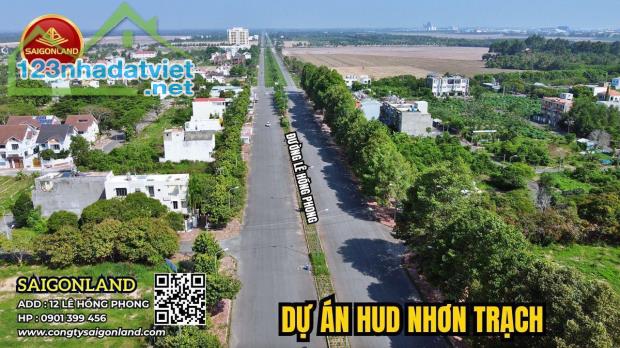 Saigonland - Cần bán nhanh nền Biệt Thự Vườn  sổ sẵn tại dự án Hud Nhơn Trạch Đồng Nai - 4