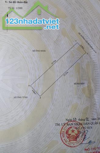 Bán nhà phân lô 788 Thiên Lôi - gần Hoàng Huy cực đẹp, 78m Hướng ĐB, giá 4.3 tỉ - 2
