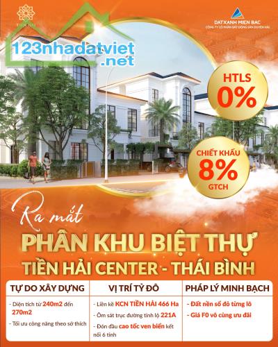 ⛪ RA MẮT PHÂN KHU BIỆT THỰ TIỀN HẢI CENTER CITY THÁI BÌNH⛪ - 2