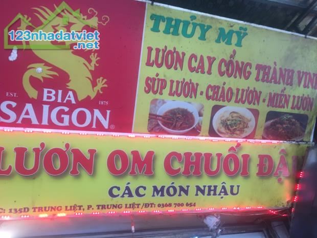 Sang nhượng quán lươn cay mặt tiền đẹp tại Đống Đa