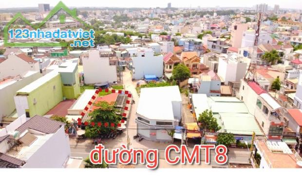 Bán đất đường Cách Mạng Tháng 8; sổ hồng 209m2 vị trí đắc địa lô góc 2 mặt tiền giá 35 tỷ - 1