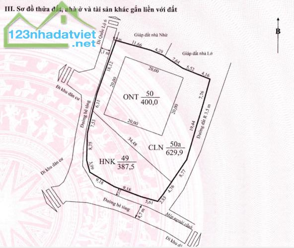 Chính Chủ Bán Đất Đẹp Mặt Tiền Chiềng Đi- Xã Vân Hồ - Mộc Châu - Sơn La - 3