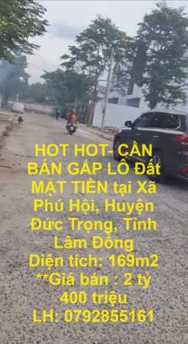 HOT HOT- CẦN BÁN GẤP LÔ Đất  MẶT TIỀN tại Xã Phú Hội, Huyện Đức Trọng, Tỉnh Lâm Đồng - 4