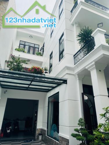 Chính chủ cần bán Siêu Biệt thự mái thái 3 tầng 176m2( 8x21) Mặt tiền ĐSố 7 Gò Vấp - 1