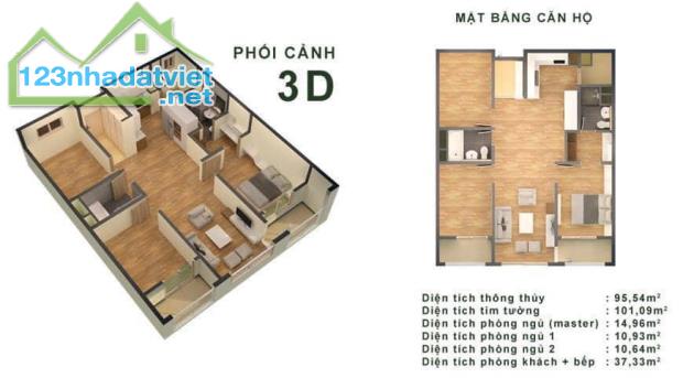 Em cần bán quỹ căn 2PN-3PN toà CT4 & CT7 Booyoung Vina - Mỗ Lao - Hà Đông - 4