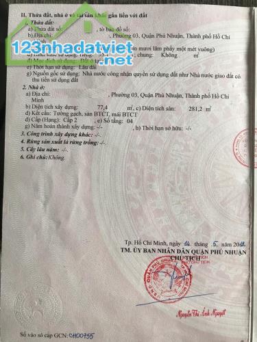 Bán nhà ngay mặt tiền Phan Đăng Lưu, P3, Phú Nhuận.Dt:4,6x21, 1tr2l,st, giá:16.5 tỷ - 1