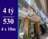 Bán nhà quận tân quy quận 7, 3 lầu, st. DT: 4 x 10m. giá 4 tỷ 530