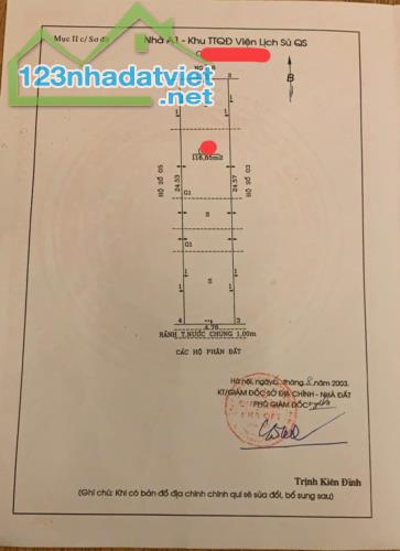 ĐẤT NGÕ 118, NGUYỄN KHÁNH TOÀN, CẦU GIẤY: 117M, MT 4,8M, GIÁ 18,6 TỶ - 2