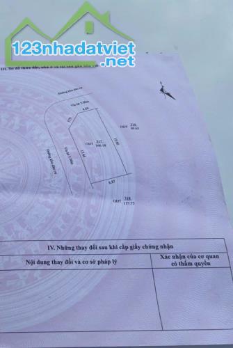 Bán lô góc KĐT Việt Hòa, ph Việt Hòa, TP HD, 166.18m2, 2 mặt đường, vỉa hè 5m rộng rãi