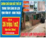 Làm thiện nguyện , Bán đất thổ cư  Vĩnh Hy – Ninh Thuận, giá Tốt cho khách ủng hộ làm