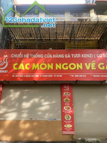 Bán mảnh đầu ngõ 12 Khuất Duy Tiến. 95m2-MT 7,1m- Hai mặt ngõ oto. - 2