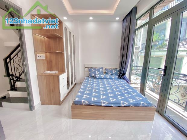 HIẾM - CHỈ 4,15 TỶ - NHÀ ĐẸP 4 TẦNG FULL NỘI THẤT - HẺM Ô TÔ 16 CHỖ THÔNG - 1