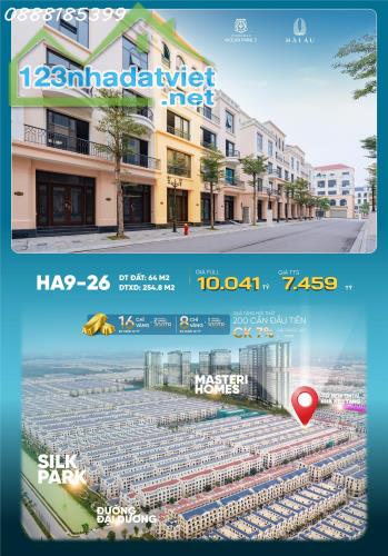 Bán gấp căn shophouse Vinhomes Ocean Park2, giảm 2.5 tỷ