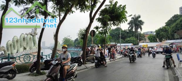 Bán nhà mặt phố Vệ Hồ, mặt tiền ô tô tránh, view Hồ Tây, 2 mặt thoáng, kinh doanh đỉnh