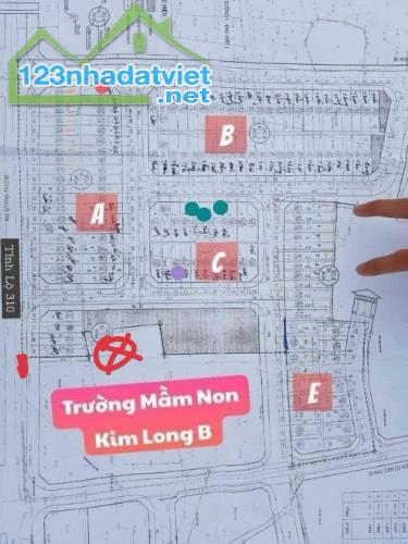 Bán đất khu trường mầm non Kim Long, Tam Dương. DT 110m2