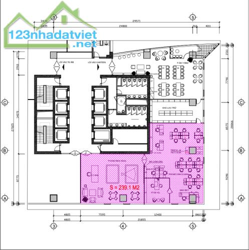 Cho thuê mặt bằng toà nhà 789, số 147 Hoàng Quốc Việt, Cầu Giấy, Hà Nội - 3