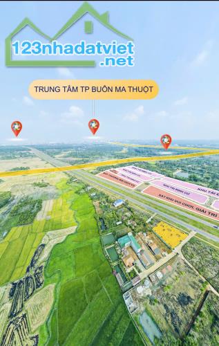 34m tc 240m đất mặt tiền Võ Nguyên Giáp hay còn gọi là Đại Lộ Đông Tây tp.Buôn Ma Thuột