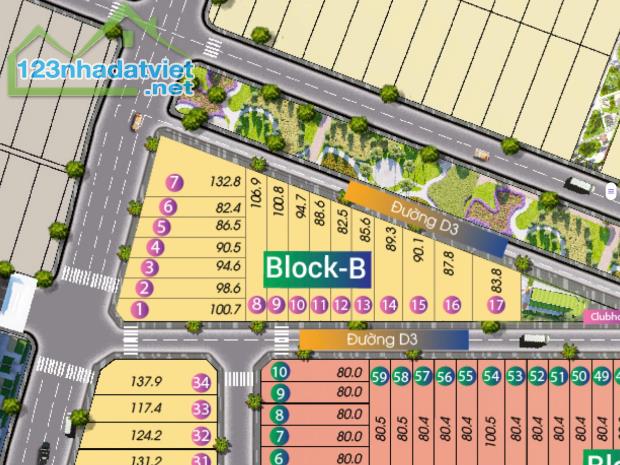 Mở bán duy nhất 10 nền Block B, phân khu Diamond. Sổ riêng 100m2. KDC An Viễn, Đồng Nai - 5