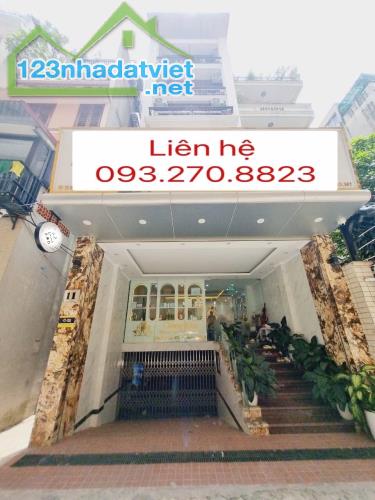 BÁN NHÀ PHỐ LẠC LONG QUÂN – LÔ GÓC – 8 TẦNG THANG MÁY