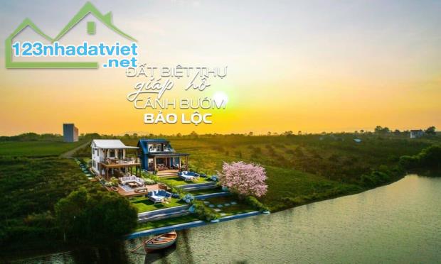 Bán đất hồ Cánh Bướm thị trấn Lộc Thắng Bảo Lâm. Đất sát hồ đẹp nhất Bảo Lộc. Hàng có 102. - 2