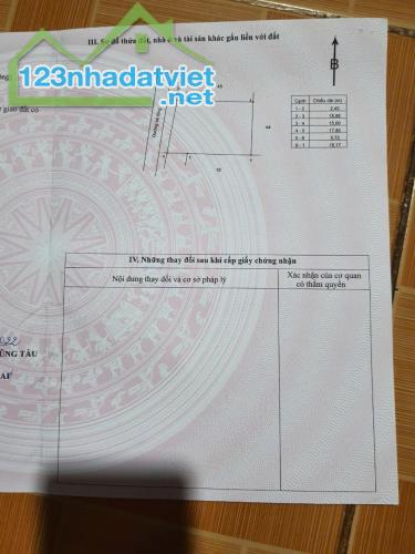 E cần bán lô này ở đội 1 xà bang huyện châu đức BRVT, cách quốc lộ 56 700m - 2