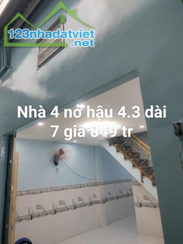 BÁN NHÀ THỚI HOÀ VĨNH LỘC A BÌNH CHÁNH HCM:5X8(40M2) GIÁ:750 TRIỆU - 2