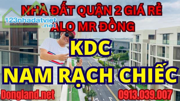 200 Lô Giá Sock Nam Rạch Chiếc, 6x20 chỉ 165tr/m2 Sát The Global City (Giá đầu tư)