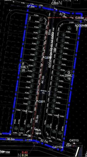 Bán 2 Lô Đất Phân Lô, KĐT Cẩm Văn, Nhơn Hưng, An Nhơn, Đường 14M, XD Ngay, Giá chỉ 900 Tr - 1