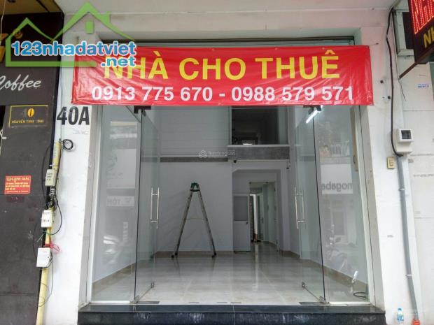 Chính chủ Cho thuê nhà mặt phố 60m2-đường Nguyễn Thái Bình ô tô tránh, kinh doanh đa - 1