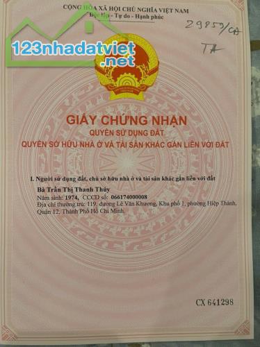 Bán biệt thự phố khu đồng bộ đối diện công viên KDC cao cấp, Quận 12 - 2