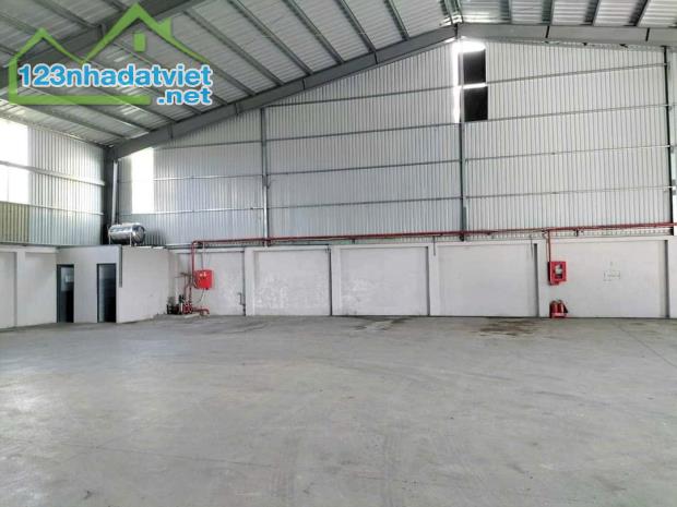 Cho thuê 1500m2 Gía : 65 triêu/tháng Bến Cát , PCCC Vách tường