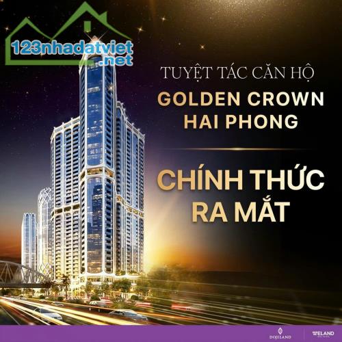 CĂN HỘ GOLDEN CROWN HAI PHONG - ĐỈNH CAO TIỆN NGHI VÀ PHONG CÁCH ĐẾ VƯƠNG