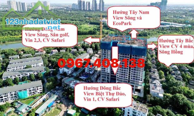 Trực tiếp CĐT bán quỹ căn đẹp nhất và giá tốt nhất dự án The Fibonan nằm trong EcoPark - 2